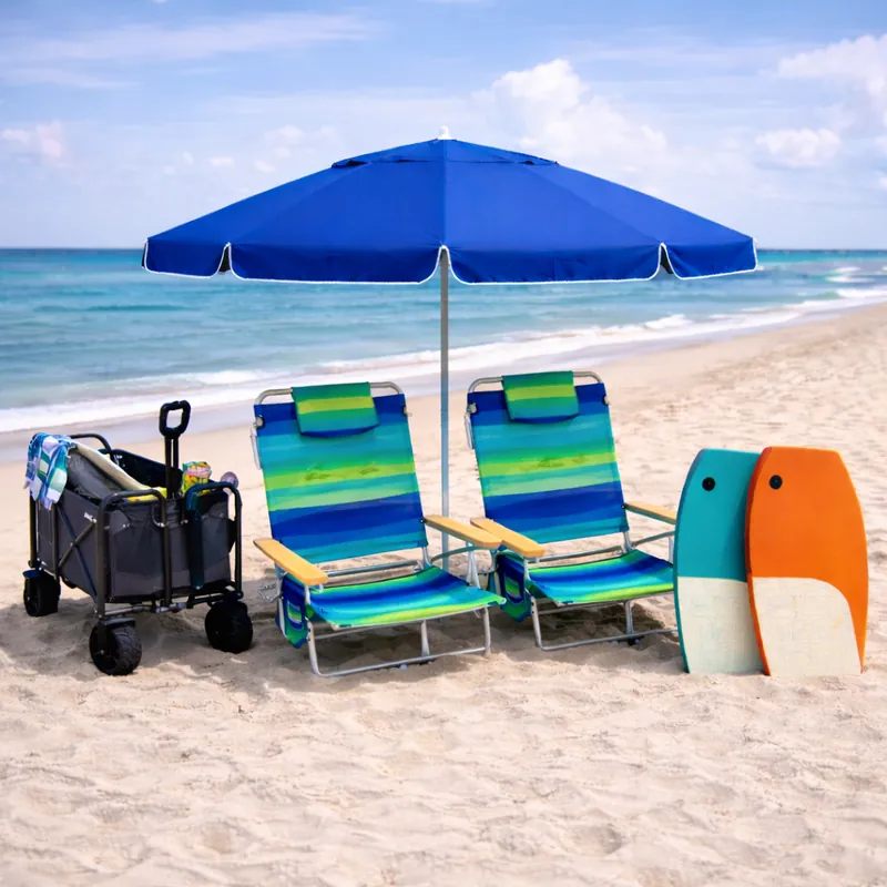 Beach Weekender Bundle with canopy and beach gear